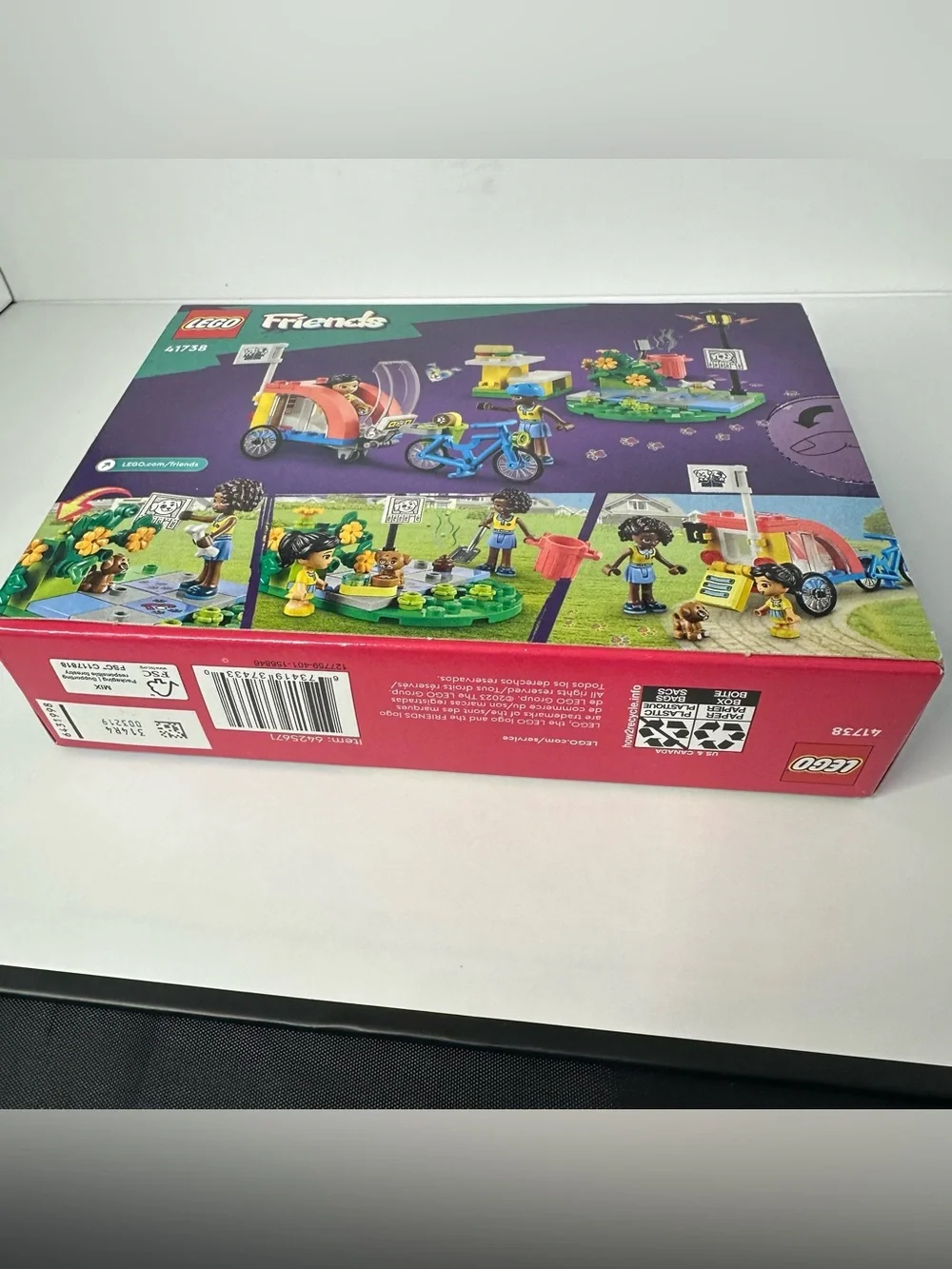 Lego friends dog